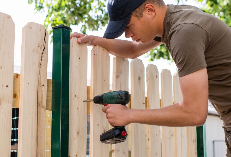 Fence Pole Repair