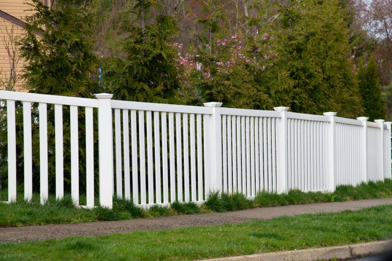 New Vinyl Fence Installation